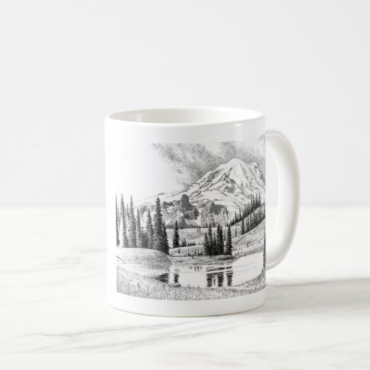 Mug Mount Rainier, Washington (Devant droit)