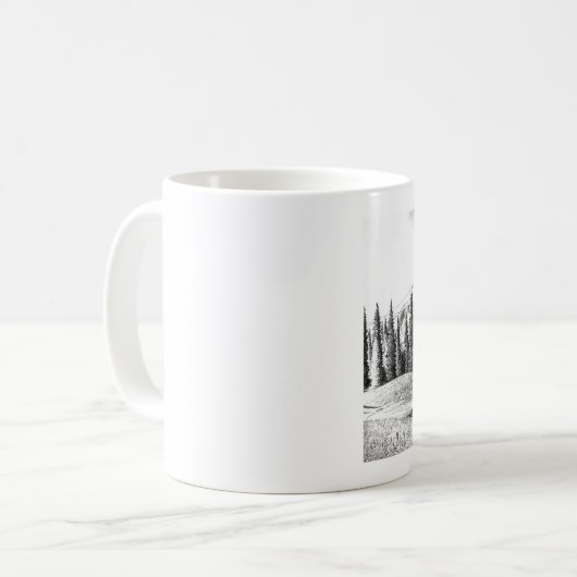 Mug Mount Rainier, Washington (Devant gauche)