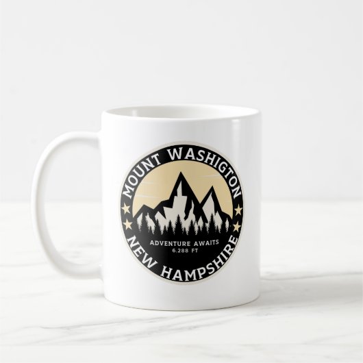 Mug Mount Washington Forest Landscape (Gauche)