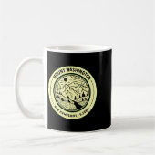 Mug Mount Washington New Hampshire Hiking Skiing Retro (Gauche)