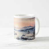 Mug Mountaï, Soleil, Rivière en hiver (Devant droit)