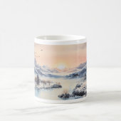Mug Mountaï, Soleil, Rivière en hiver (Centre)