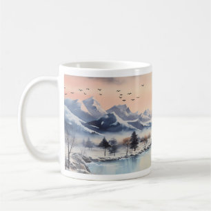 Mug Mountaï, Soleil, Rivière en hiver