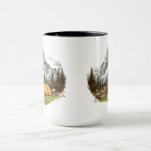 Mug Mountain camping scene Nature (Centre)