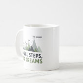 Mug Mountain Climber Goal Progress Inspirational  (Devant gauche)