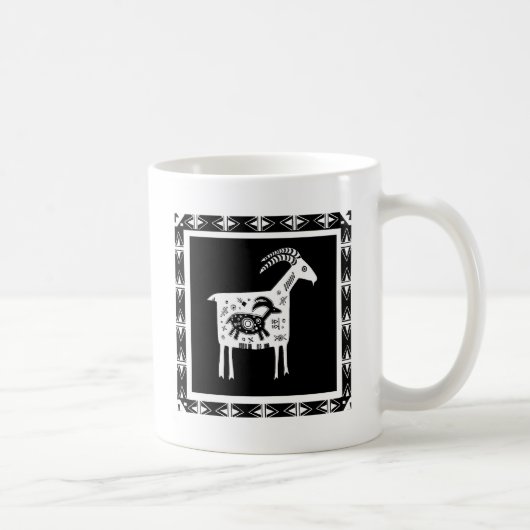 Mug Mountain Mama Chèvre avec bébé (Droite)