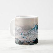 Mug Mountain Stream, Hokusai (Devant gauche)