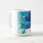 Mug MountainFire Media Blue Volcano sur un (Devant gauche)