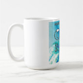 Mug MountainFire Media Blue Volcano sur un (Gauche)