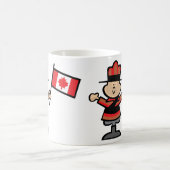 Mug Mountie de bande dessinée (Centre)