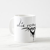 Mug mourir romantique (Devant gauche)