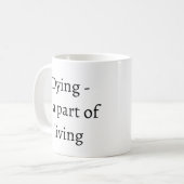 Mug Mourir - une partie de vivre (Devant gauche)