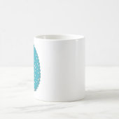 Mug Mouse mignonne chanter des cantiques de Noël en bl (Centre)