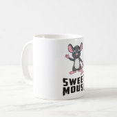 Mug Mouse Rat Animal Cheese Love Pet Cute Funny Venin (Devant gauche)
