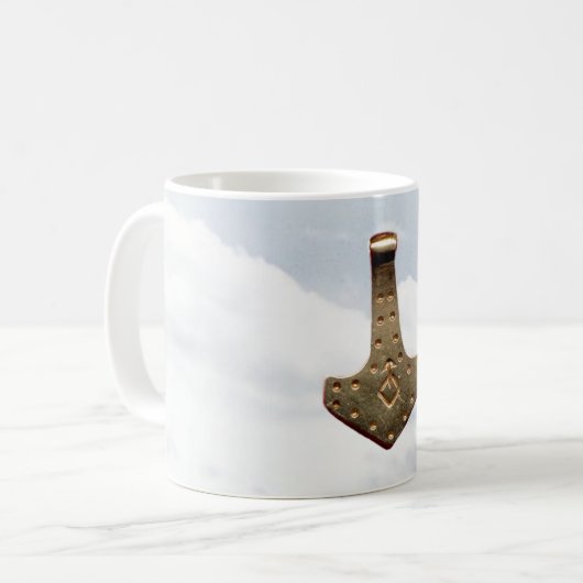 Mug Mousse de marteau Gold Thor (Devant gauche)