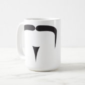 Mug moustache (Devant gauche)