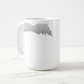 Mug Moustache adaptée pour un génie (Devant gauche)