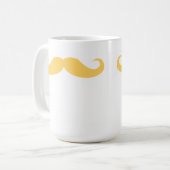 Mug Moustache blonde (Devant gauche)