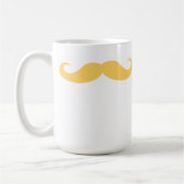 Mug Moustache blonde (Gauche)