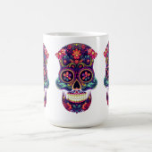 Mug Moustache crâne à sucre (Centre)