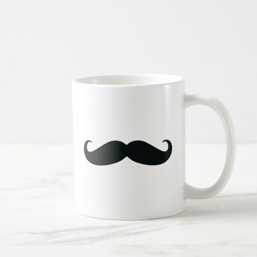Mug Moustache de moustache de moustache (Droite)