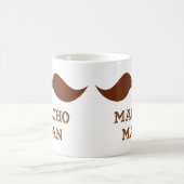 Mug Moustache drôle de macho (Centre)