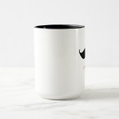 Mug Moustache Drôle Un Peu Tourné Excentrique (Centre)