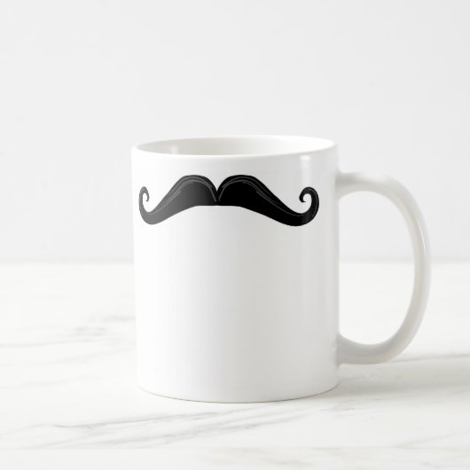 Mug Moustache I du café (Droite)