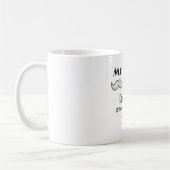 Mug Moustache & Lèvres M. & Mme - Anniversaire (Gauche)