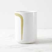 Mug Moustache Manchu de Fu dans la blonde (Centre)