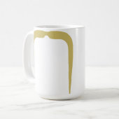 Mug Moustache Manchu de Fu dans la blonde (Devant gauche)