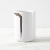 Mug Moustache Manchu de Fu dans le brun (Centre)