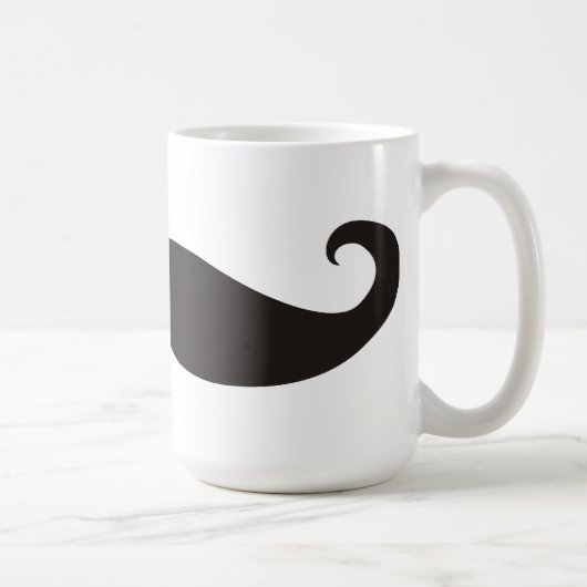 Mug Moustache / Moustache / Barbe (Droite)