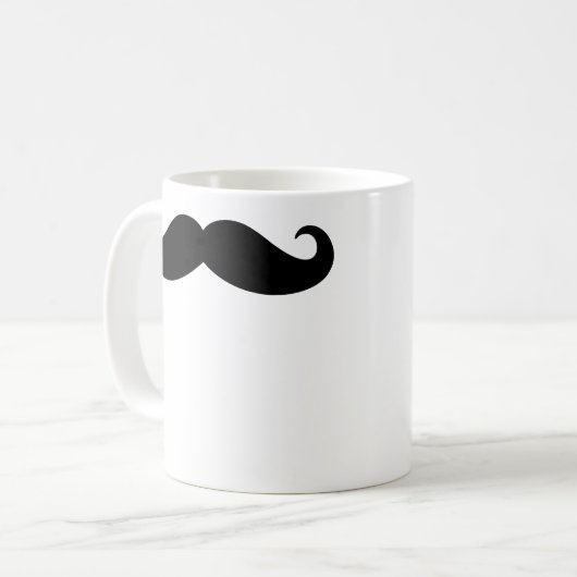 Mug Moustache Moustache, Moustache design (Devant gauche)