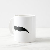 Mug moustache noire (Devant gauche)