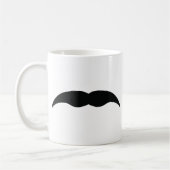 Mug moustache noire (Gauche)