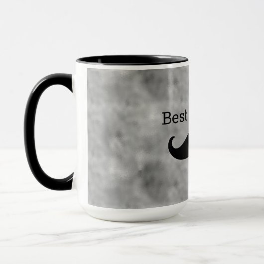 Mug Moustache noire (Gauche)