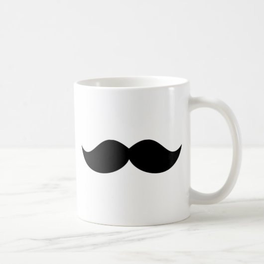 Mug Moustache ou moustache de la CACHETTE MOUSTASH (Droite)