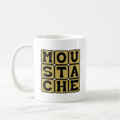 Mug Moustache, poils des lèvres (Gauche)