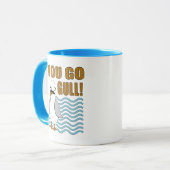 Mug Moustache Seagull You Go Gull (Devant gauche)