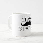 Mug Moustache stache classique (Devant gauche)
