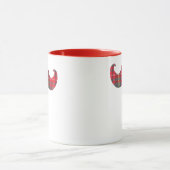 Mug Moustache Tartan Rouge (Centre)