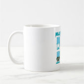 Mug Moustaches de lait (Gauche)