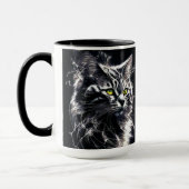 Mug Moustaches Néon (Gauche)