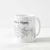 Mug Mouton à face noire Écosse (Devant droit)