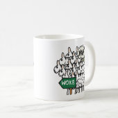 Mug Mouton anti-Woke drôle (Devant droit)