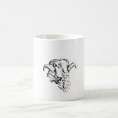 Mug Mouton bélier funky mignon (Centre)