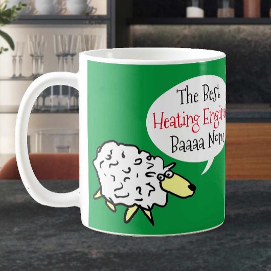 Mug Mouton Conception Meilleur Ingénieur Chauffage Caf
