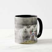 Mug Mouton d'agneau de bébé (Devant droit)