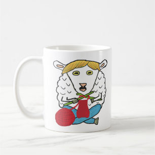 Mug Mouton de Tricot amusant